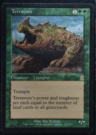 Magic The Gathering Sammelbilder & Trading cards: Terravore - MtG - Odyssey - EN – Gebraucht aus Bolligen von