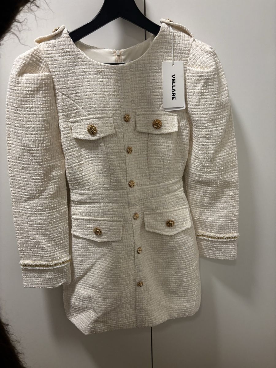 Vestiti: Robe blanc crème de la marque Vellare – Nuovo e nell'imballaggio originale da Zürich venduto da mps_9cp7 3