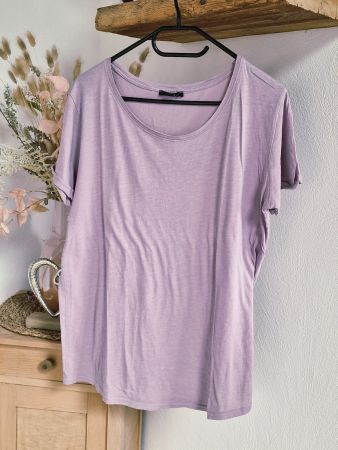 Trendiges Shirt, lavendelfarben, Grösse M