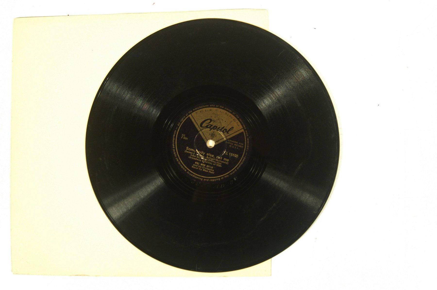 Schallplatten: Schellack Blues Jazzplatten 5 Stück – Gebraucht aus Herisau von Wisen 4