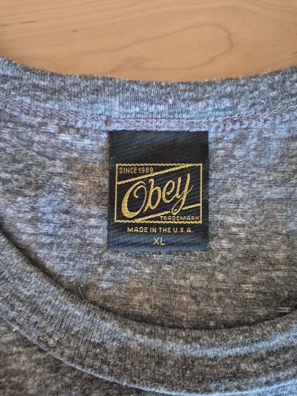 Obey T-shirt: Obey Shirt – Usato da Trogen venduto da Monk3yWear 1