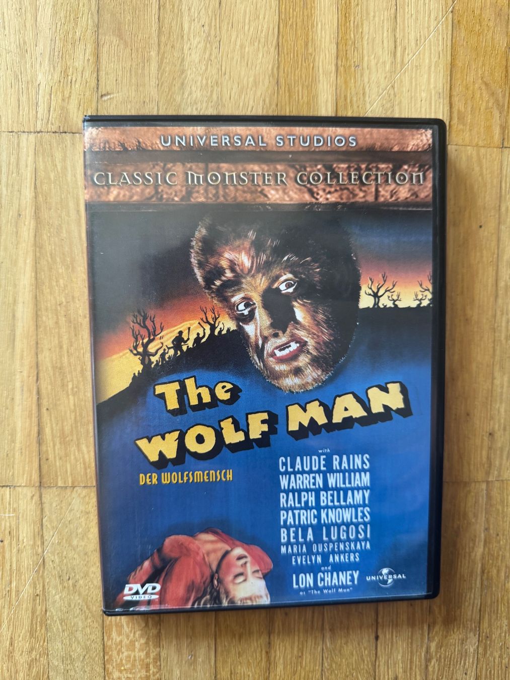 Tous les DVDs: THE WOLF MAN. (DVD) UNIVERSAL STUDIOS – D'occasion à Basel par san_2qlq