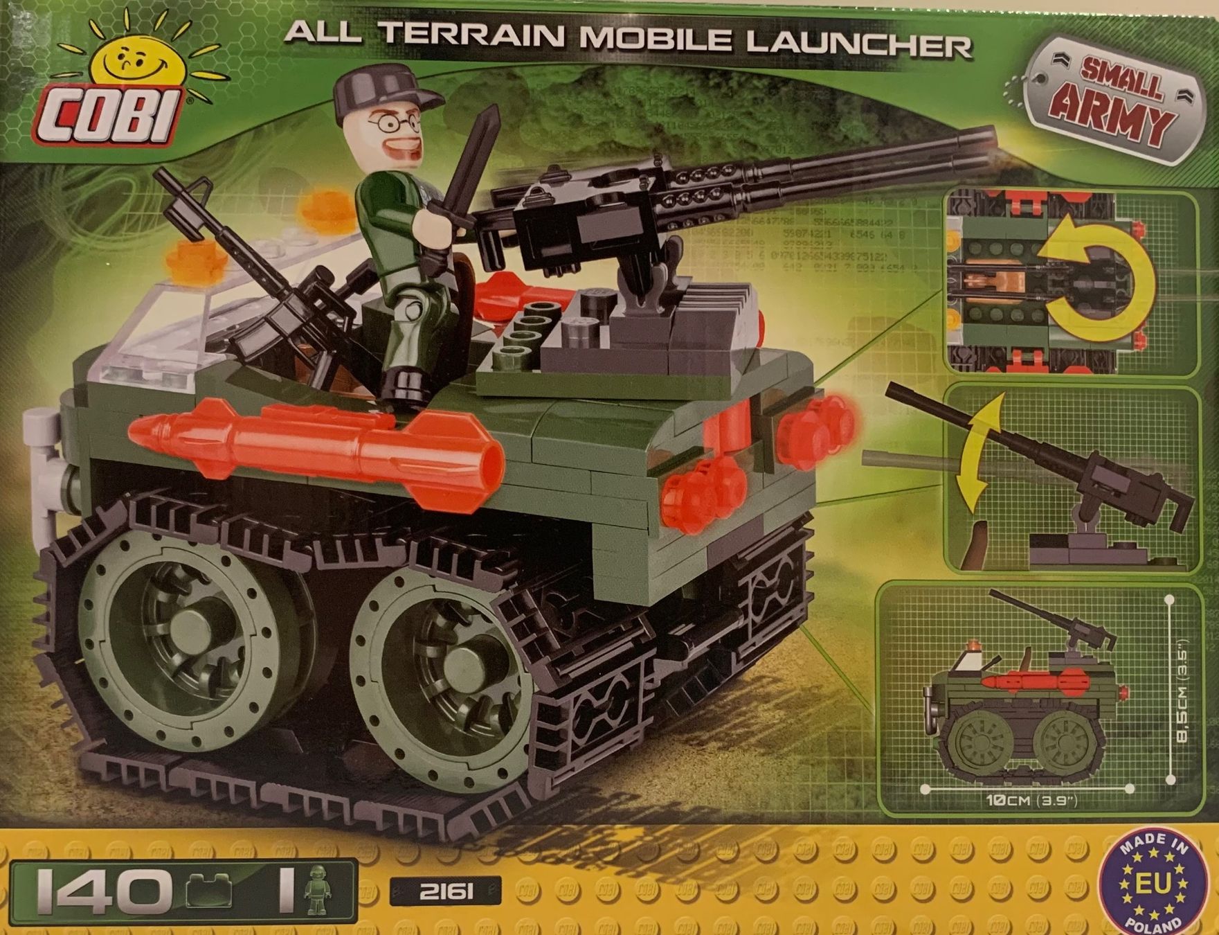 Cobi Baukästen: Cobi 2161 All Terrain Mobile Launcher Small Army – Neu und originalverpackt aus Samstagern von Msharki 1