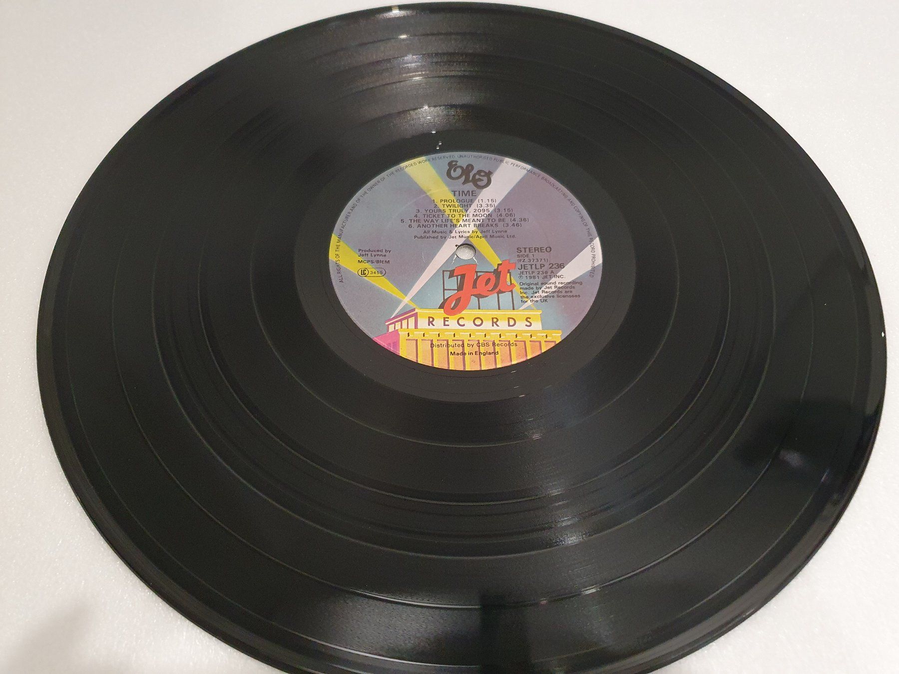 Dischi in vinile: ELO – Time – Usato da Uster venduto da Vinyl-Leidenschaft 3