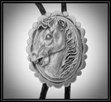 Bolo Tie / Pferdekopf / Nr. 4288