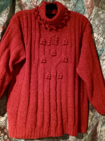 Pullover Hand-gestrickt Gr. 42 - 44
