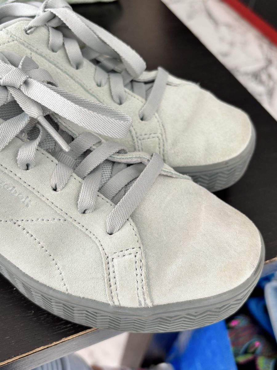 Reebok Scarpe da donna: Reebok Sneaker mintgrün Wildleder – Usato da Sulzbach venduto da dfrey25 1