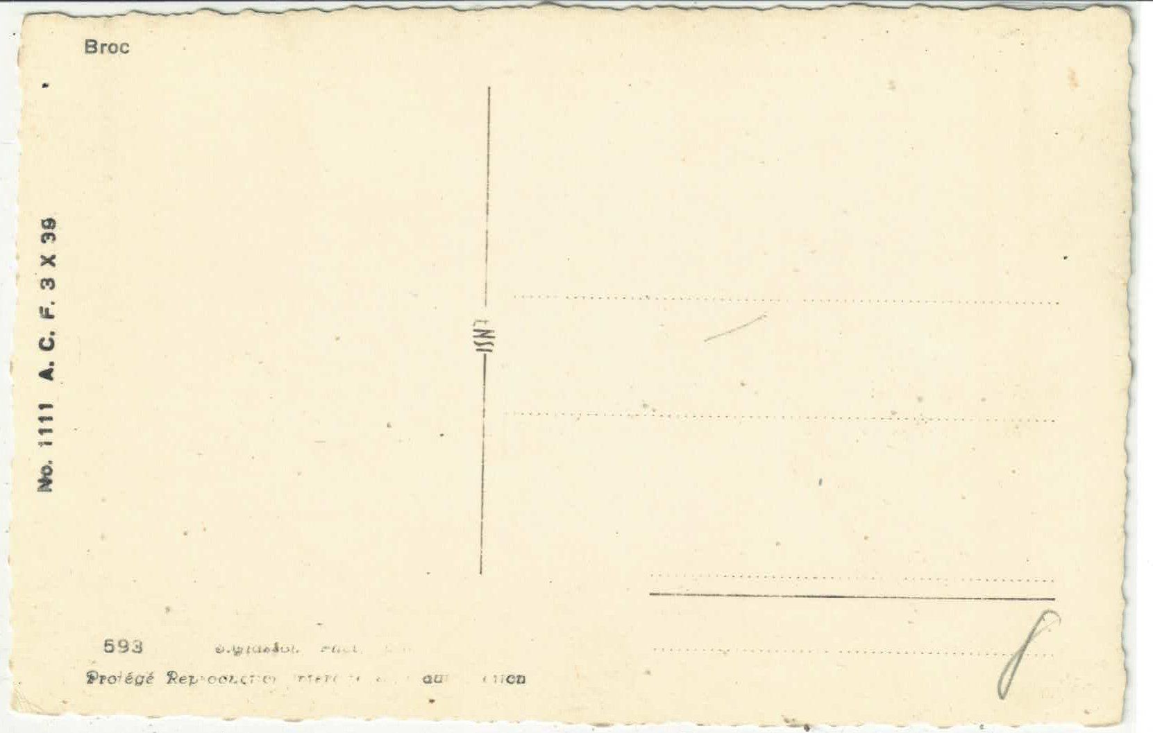 Cartoline postali: Broc - Vue generale – Difettoso da Ettingen venduto da Kartenplanet 1