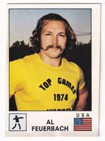 Al Feuerbach USA Sport Vedettes Panini N° 29