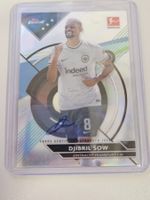 2022-23 Topps Finest Bundesliga Auto Djibril SOW Frankfurt