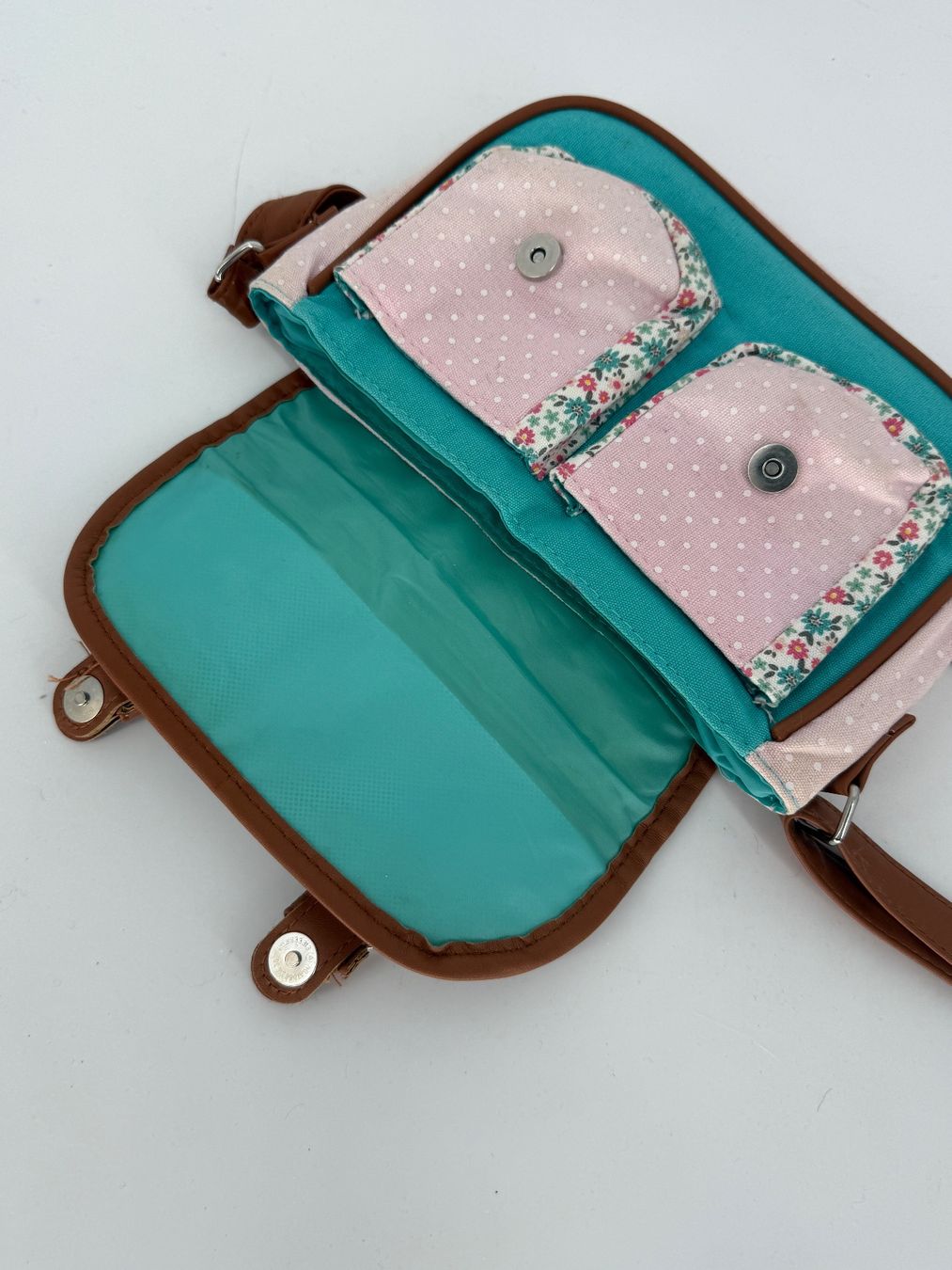 Borse & Zaini: Kindertasche / Umhängetasche mit Blumenmuster – Usato da Auenstein venduto da moin. 3