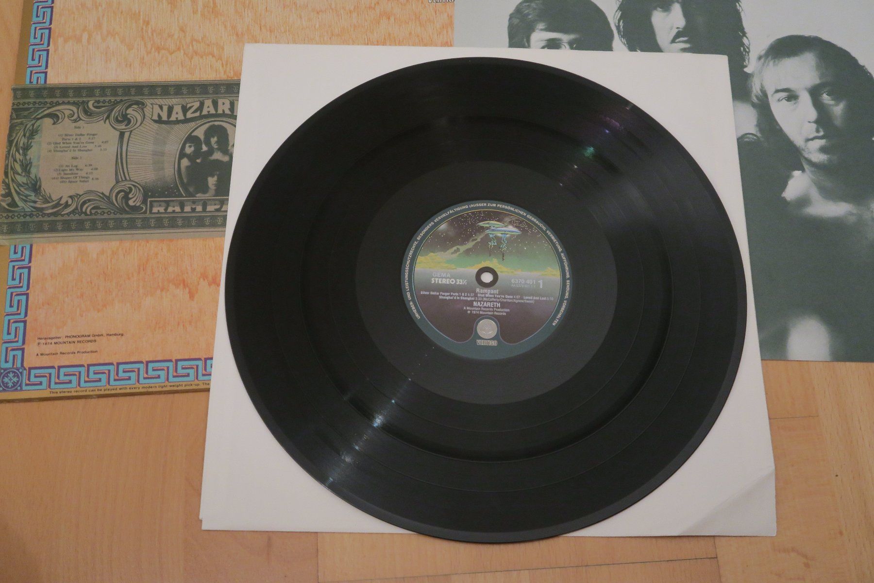 Dischi in vinile: Nazareth  – Rampant – Usato da Thun venduto da Karibu70 3