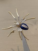 Elegante Spinnen-Brosche 🌟🌺🌟🌸