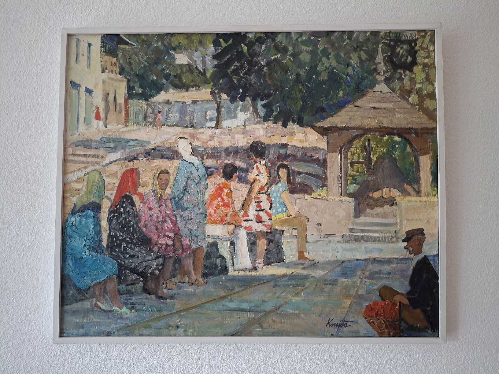 Tableaux: Gemälde signiert mit Rahmen  – D'occasion à Bäriswil BE par vonys