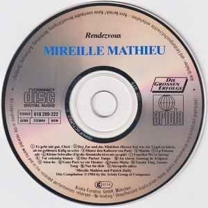 CD: MIREILLE MATHIEU (CD) RENDEZVOUS _ variationsreiche Compil'! – Usato da Zürich venduto da Tarafo5 2