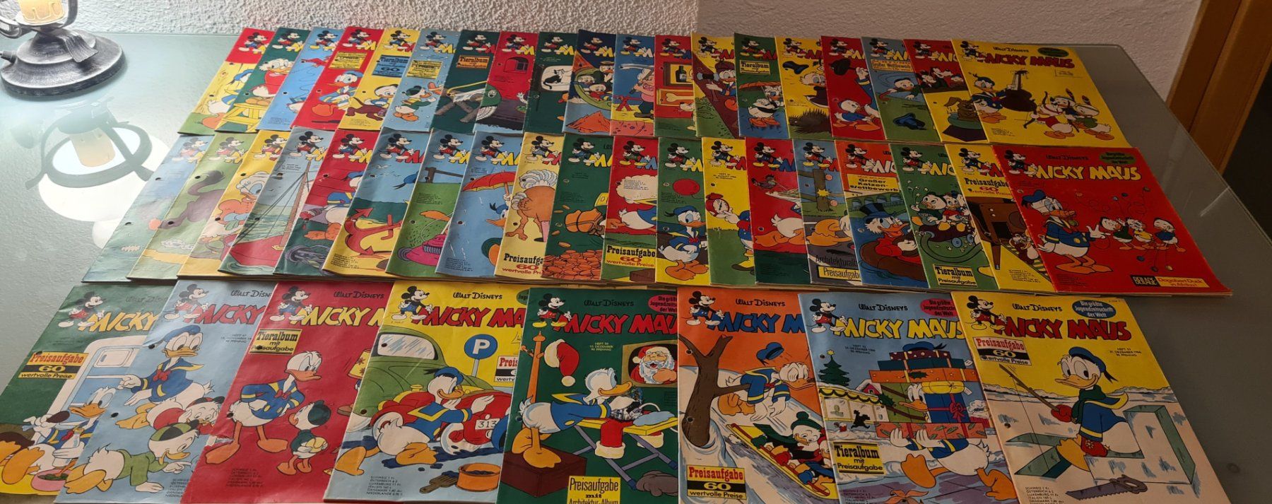Fumetti: Micky Maus Hefte Sammlung 1966 – Usato da Uetendorf venduto da myhome12
