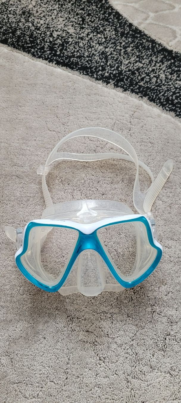 Mares Flossen, Masken & Schnorchel: Masque de plongée enfant Mares avec glasse Tempered – Neu (gemäss Beschreibung) aus Vevey von obi_n8zc