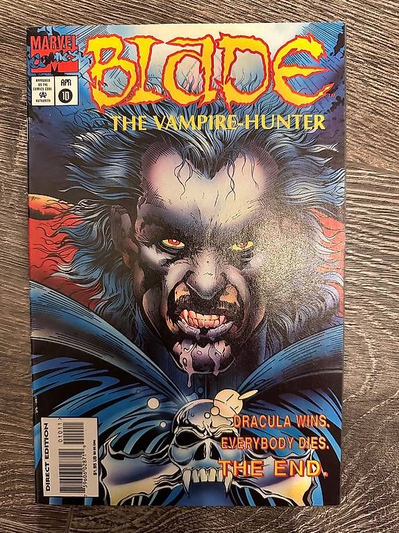 Fumetti: Blade The Vampire Hunter #10 Marvel Comic High Grade Top – Usato da Schwerzenbach venduto da Dejoe87