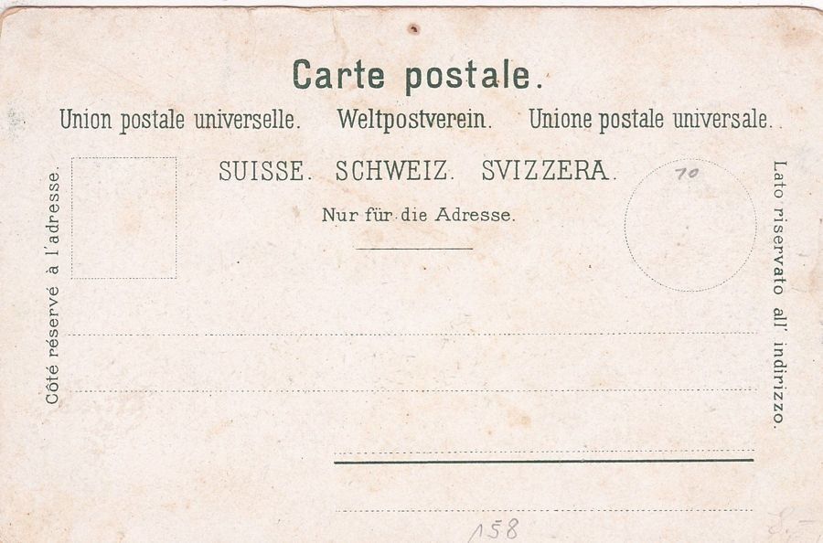 Ansichtskarten: Gruss aus St. Gallen, um 1900 – Gebraucht aus Frauenfeld von POML 1