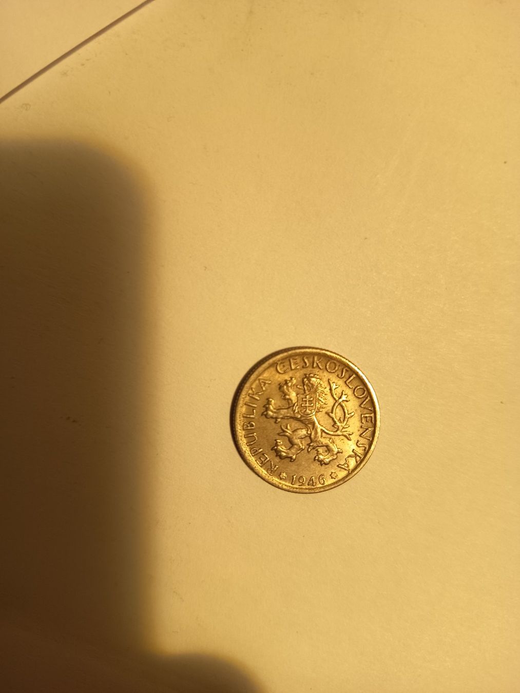 Tutti le monete: 1 krone 1946 tschechisch slowakisch   nr 308 – Usato da Wattwil venduto da LuckyLegoandCoins