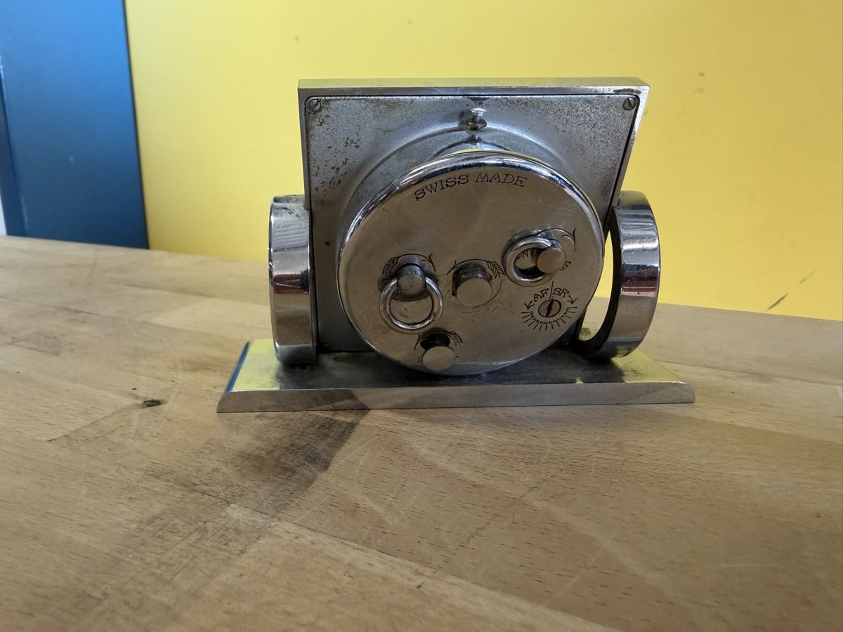 Imhof Wecker: imhof Tischuhr wecker – Gebraucht aus Strengelbach von RaenAntikDesign 1