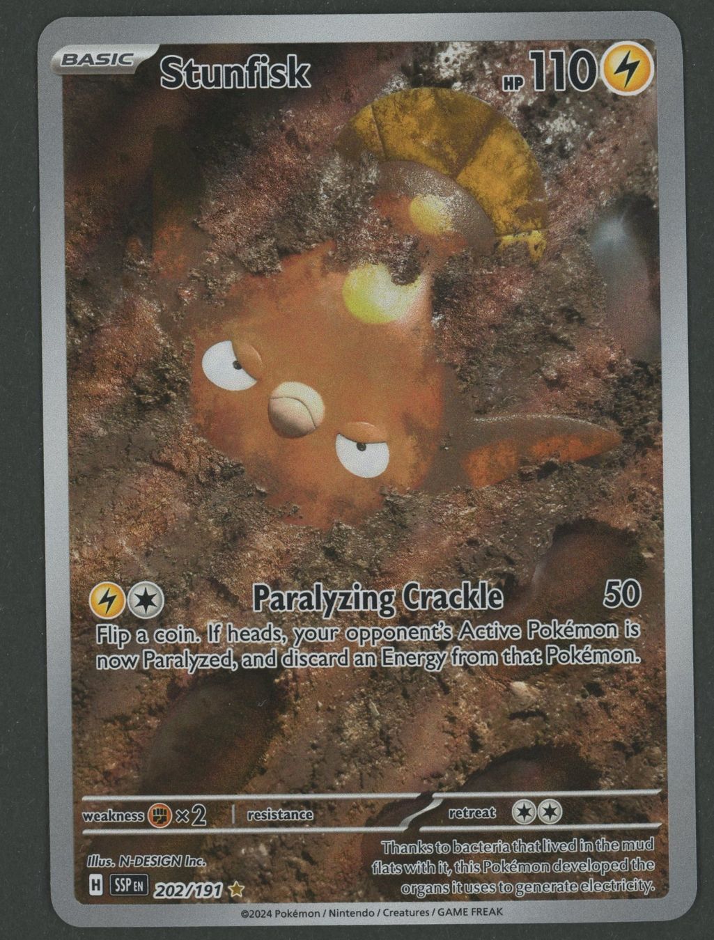 Pokémon Carte collezionabili: Stunfisk IR 202/191 EN ab 1.- – Usato da Rupperswil venduto da gengarbasar