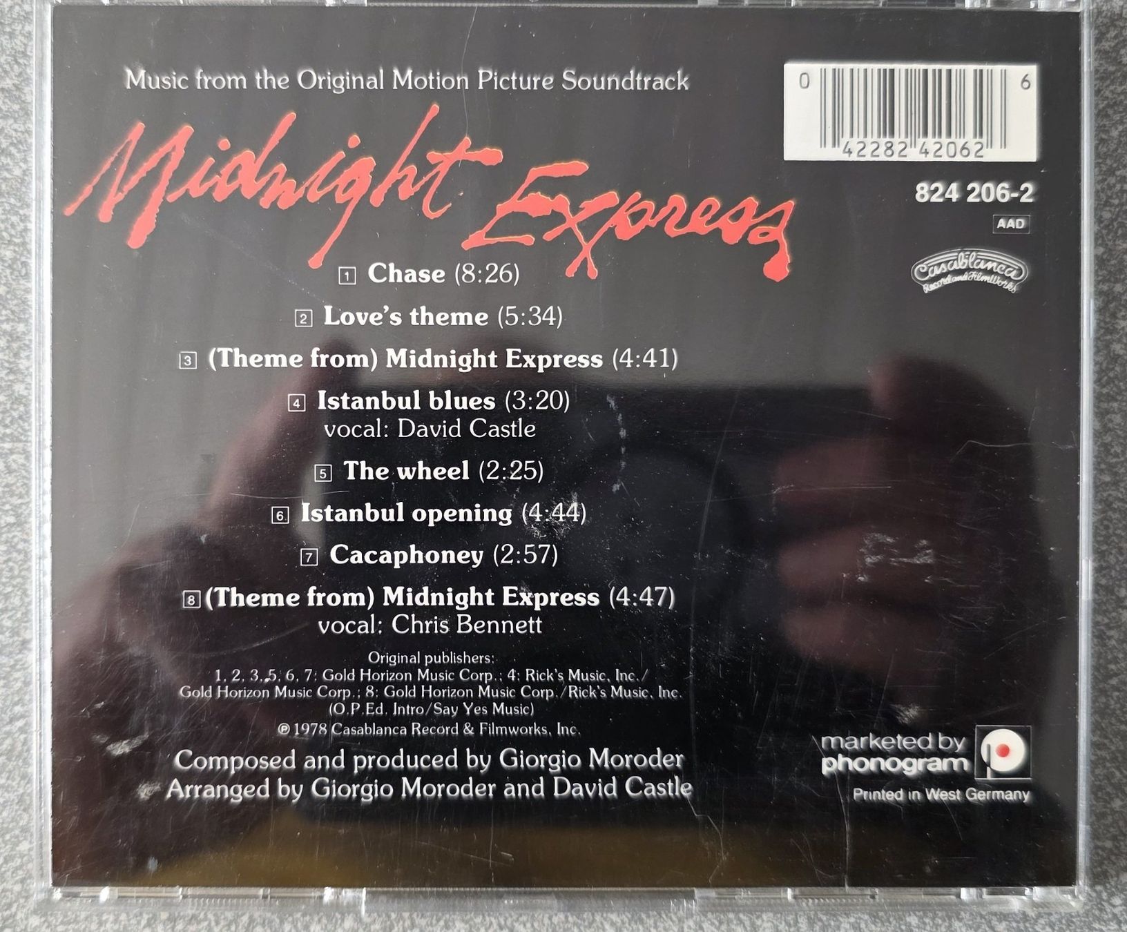 CD: Midnight Express - Original Motion Picture Soundtrack CD – Usato da Oetwil am See venduto da fineli2 1