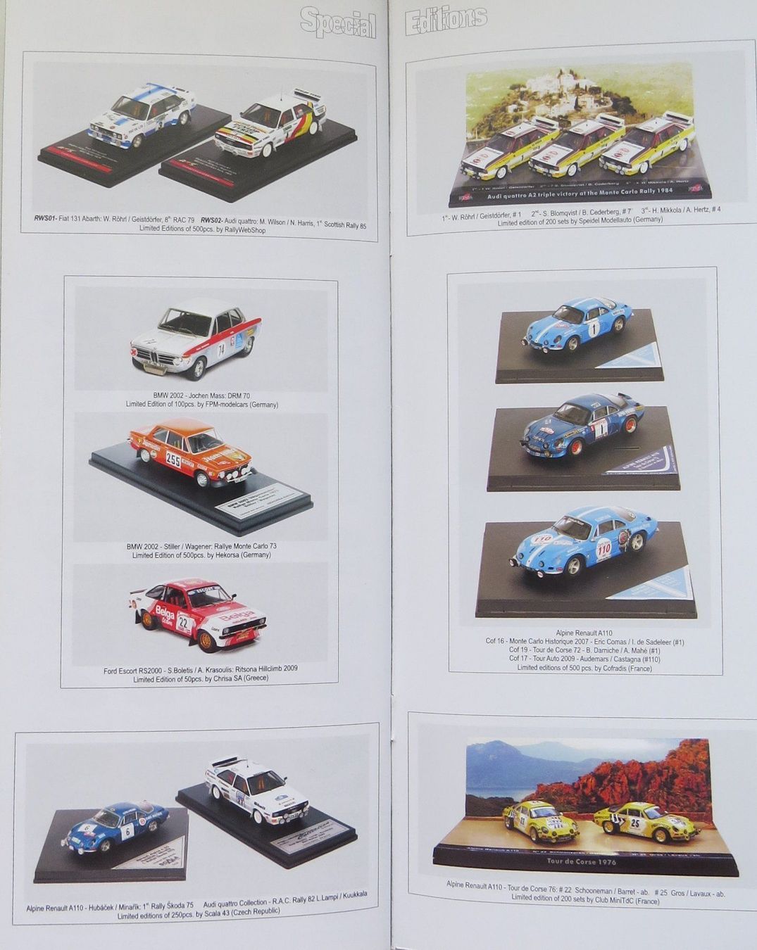 Modellini d'auto: Katalog Trofeu Modellautos 2011 – Nuovo (secondo la descrizione) da Ettingen venduto da campione_1 5