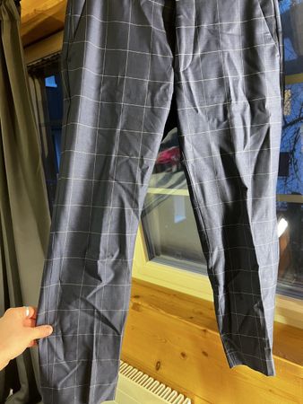 Drykorn men's trousers, size 44, checked, like new!