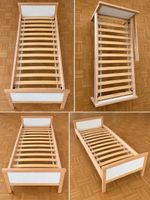 IKEA cot Sniglar with slatted frame used with mattress