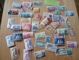 Alte Briefmarken Sammlung, viele verschiedene Motive!