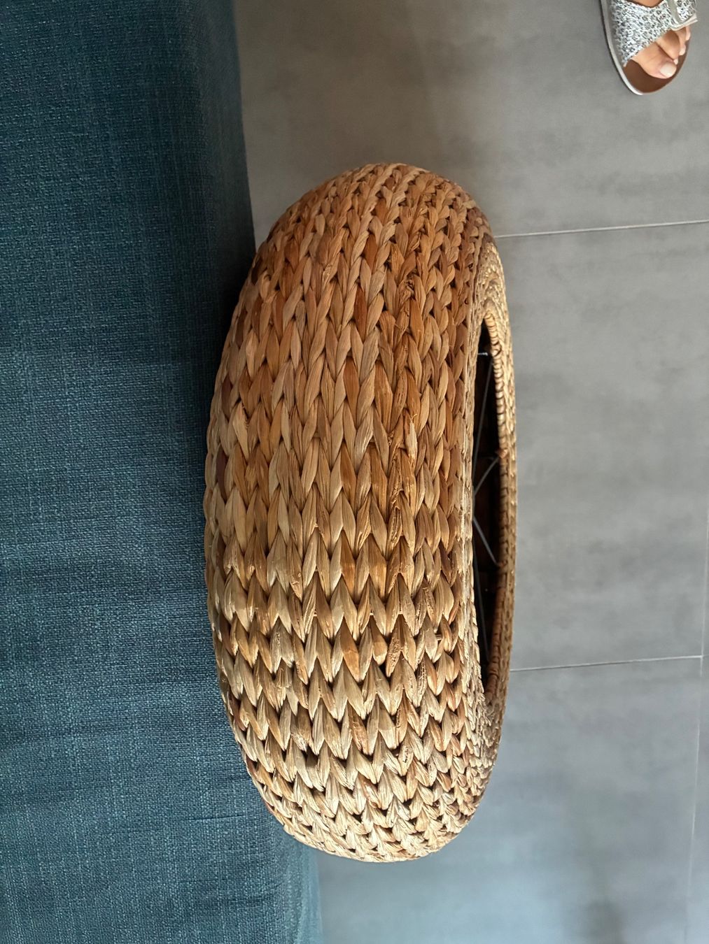 Ikea Tabourets: Siège, fibres de bananier – D'occasion à Neuchâtel par RitaLaura 1