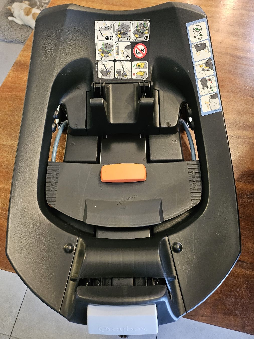 Cybex Seggiolini per auto: Babyschale Cybex Anton 5 + Cybex Anton Base 2-Fix – Usato da Baar venduto da Naedels-Kreationen 1