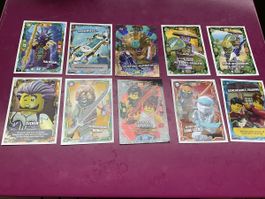 10 Lego Ninjago Karten 🥷