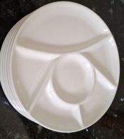 6er Set Dip Schalen / Servierteller Fondue Chinoise Teller