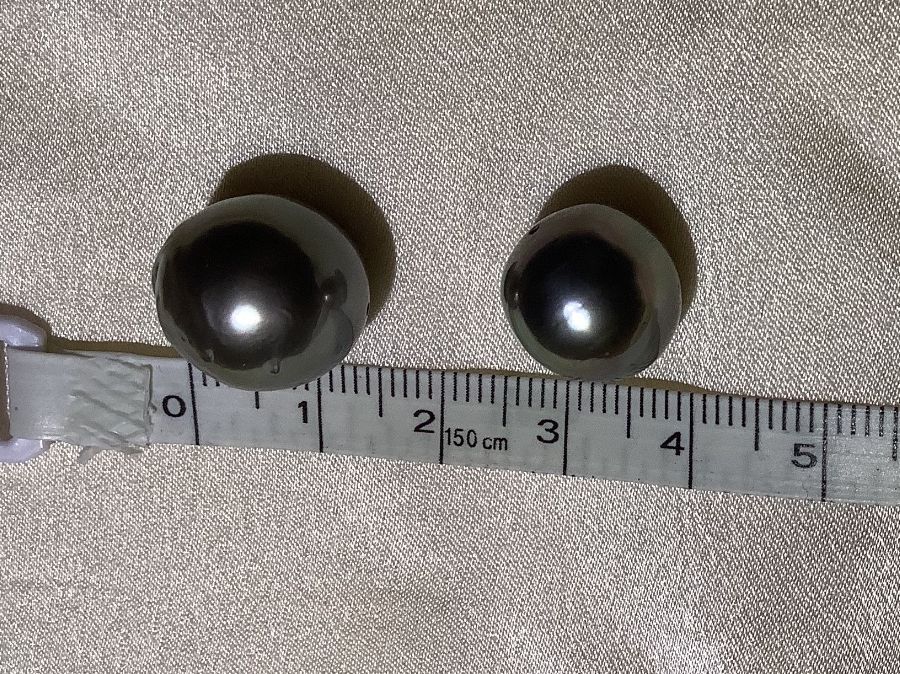 Perlen (unechte): 2 Tahiti Perlen – Neu (gemäss Beschreibung) aus Winterthur von Beat8344 4