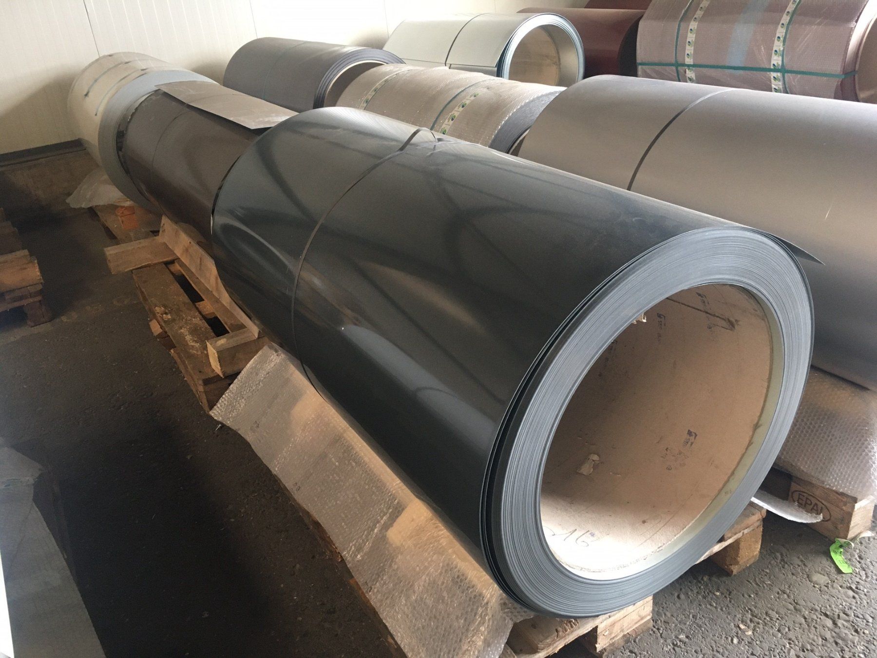 Altri materiali per l'edilizia: Blechabschluss 0.75 mm RAL 9002 per m1 14.-- – Nuovo e nell'imballaggio originale da Wiedlisbach venduto da isopaneel 1