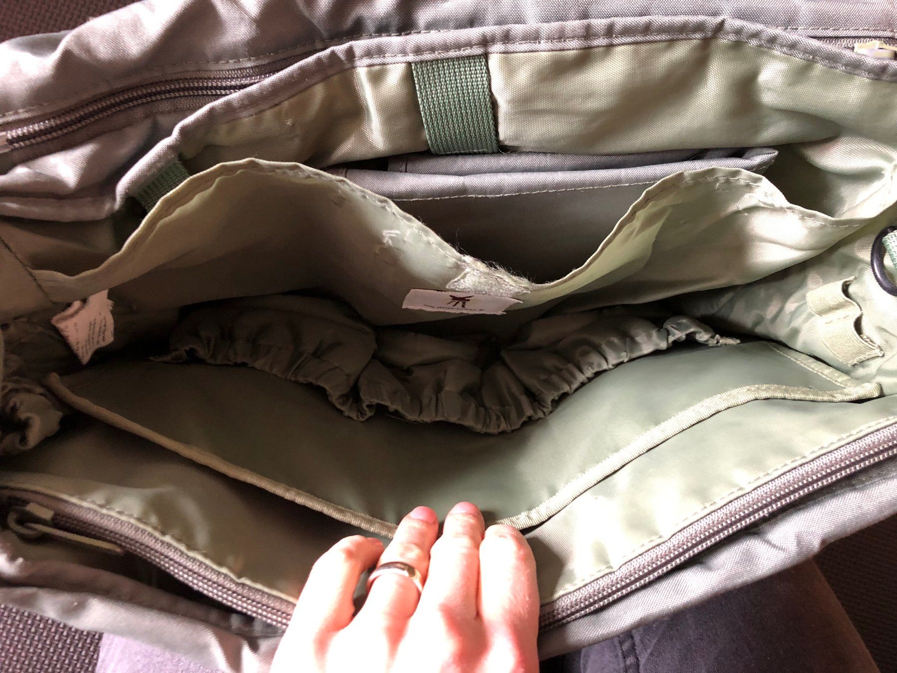 Lässig Taschen: grüne Wickeltasche von Lässig – Gebraucht aus Sirnach von Lenes 3