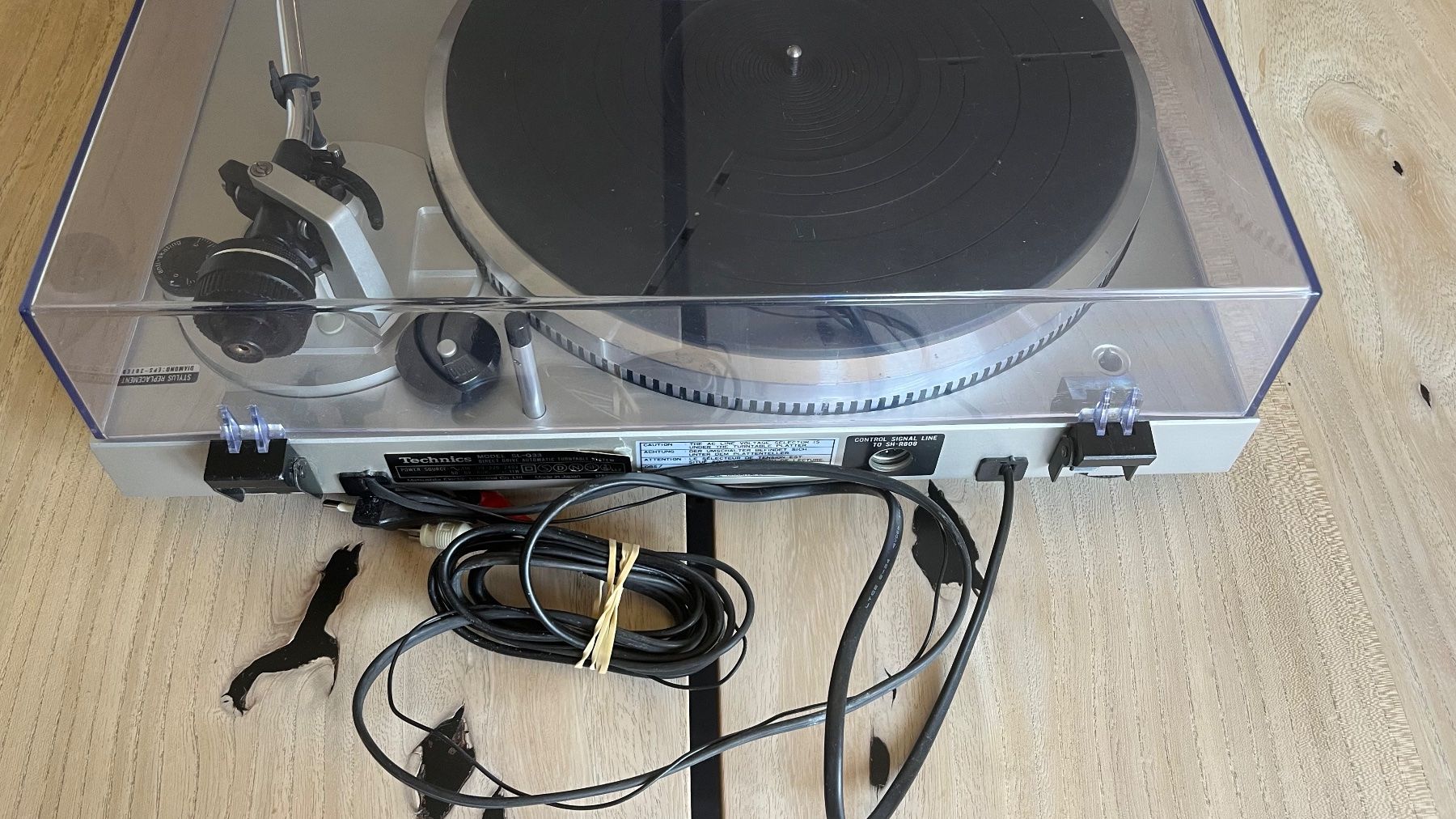 Technics Giradischi: Technics SL-Q33 Plattenspieler – Usato da Wagen venduto da Heisch1 4