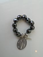 🤩FINGER-ROSENKRANZ HÄMATIT & KREUZ & MADONNA NEU
