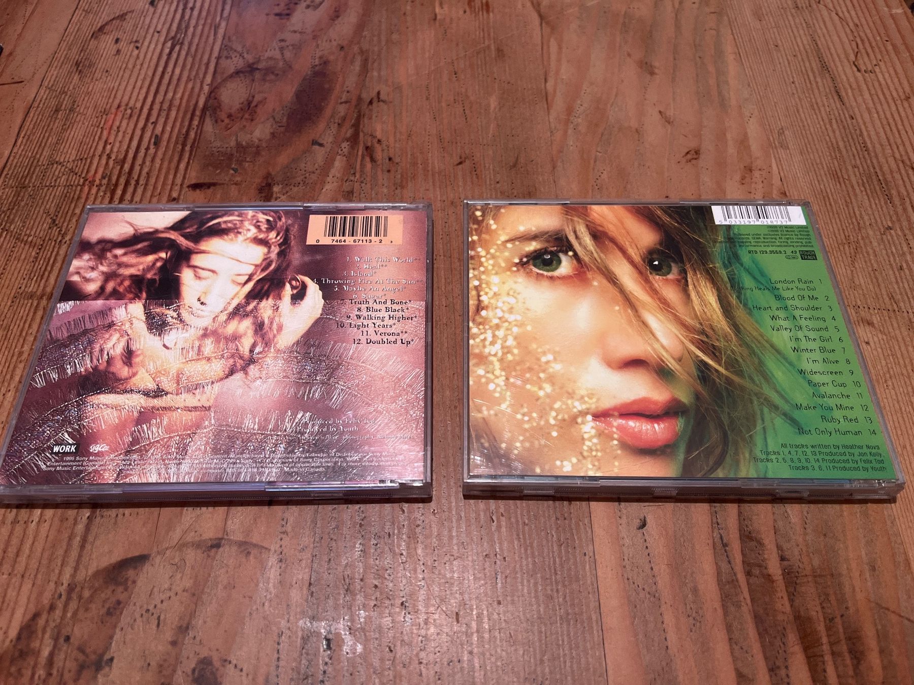 CD: Heather Nova CD Set: "Oyster" + "Siren"! – Usato da Brugg AG venduto da corkycanada 1
