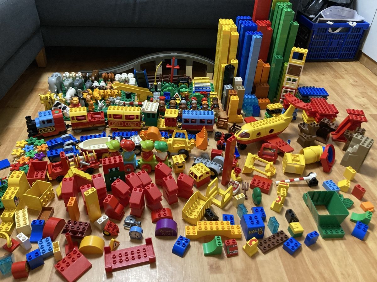 Lego Giocattoli: Über 1000-teilig Lego Duplo mit Eisenbahn – Usato da Ruswil venduto da Ebwidi 6