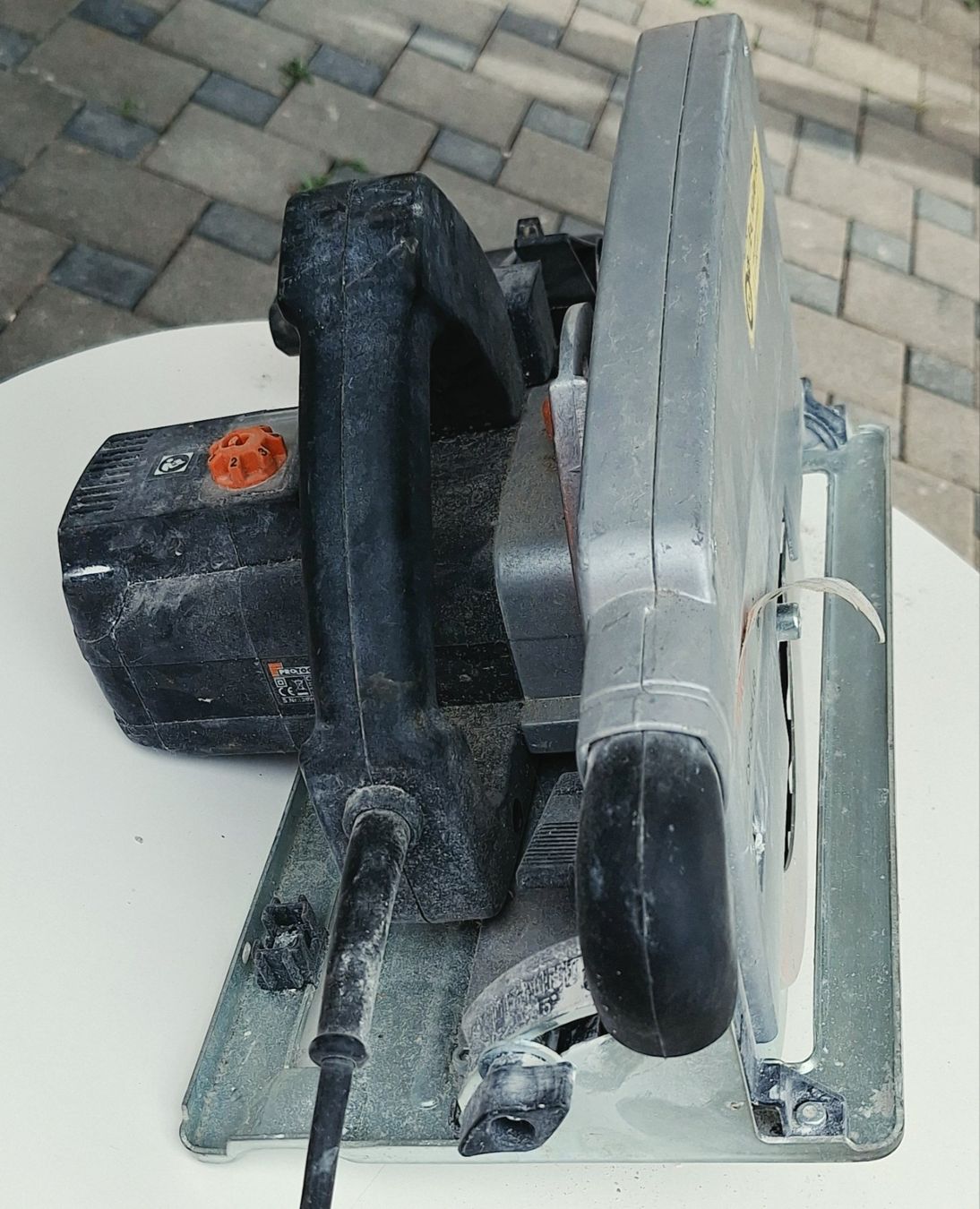 Sägen: Scie circulaire PROTOOL – Matériel professionnel robuste – Gebraucht aus Rickenbach b. Wil von joeletaxi1954 1