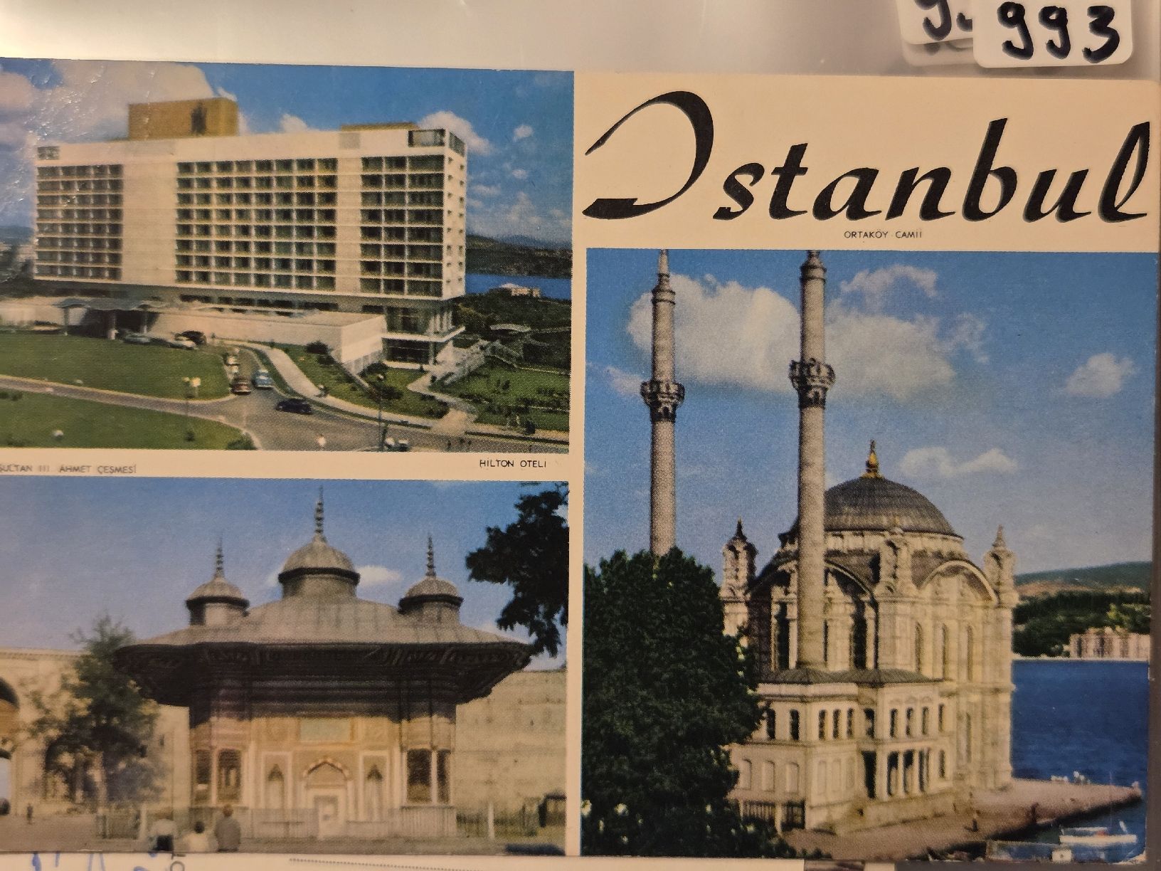 Cartoline postali: Ansichtskarte Istanbul Türkei – Usato da Dintikon venduto da Vexi