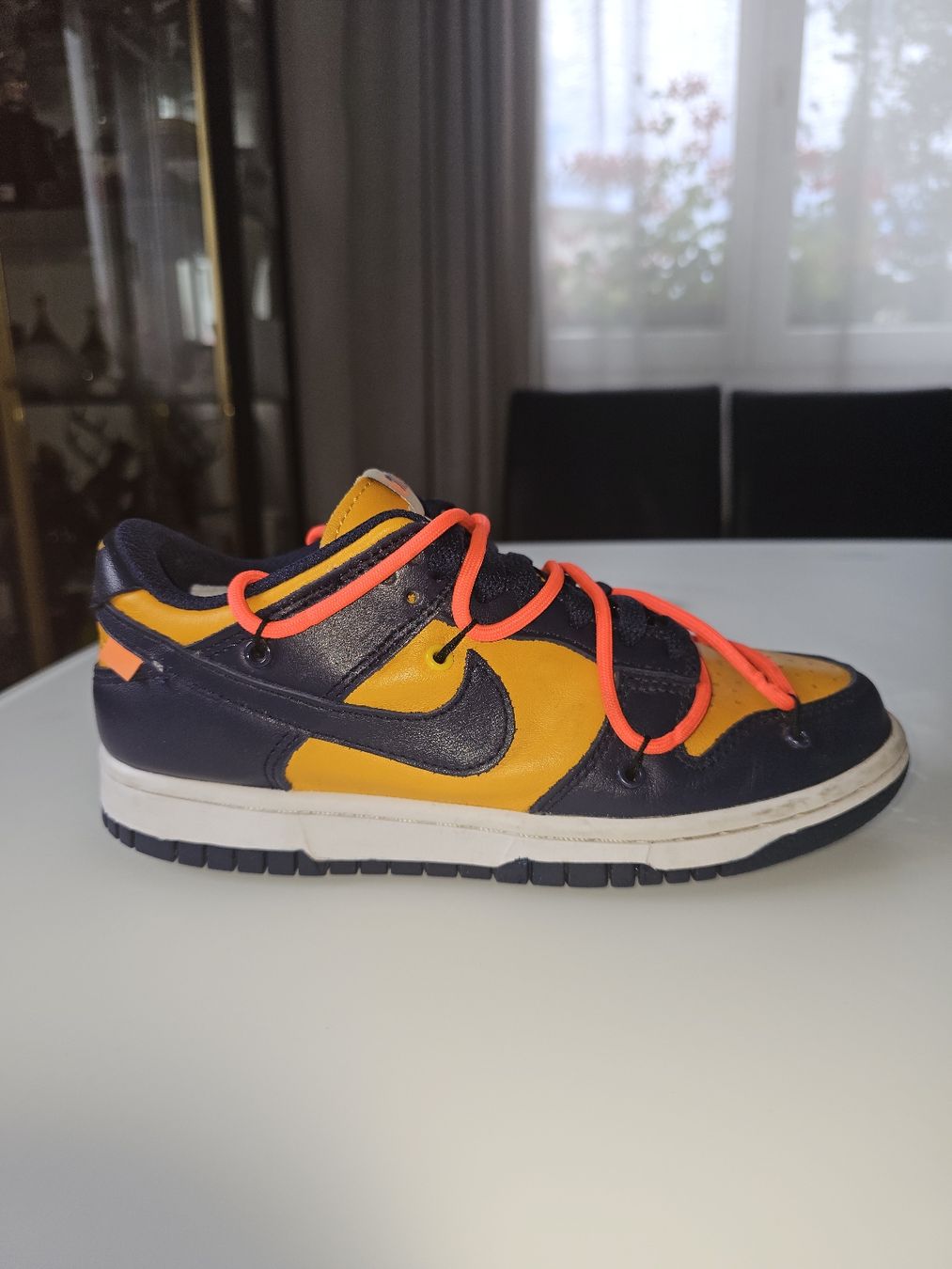 Off-White Scarpe da uomo: Nike Dunk Low Off-White University Gold – Usato da Neuhausen am Rheinfall venduto da ViktorSdAR 2