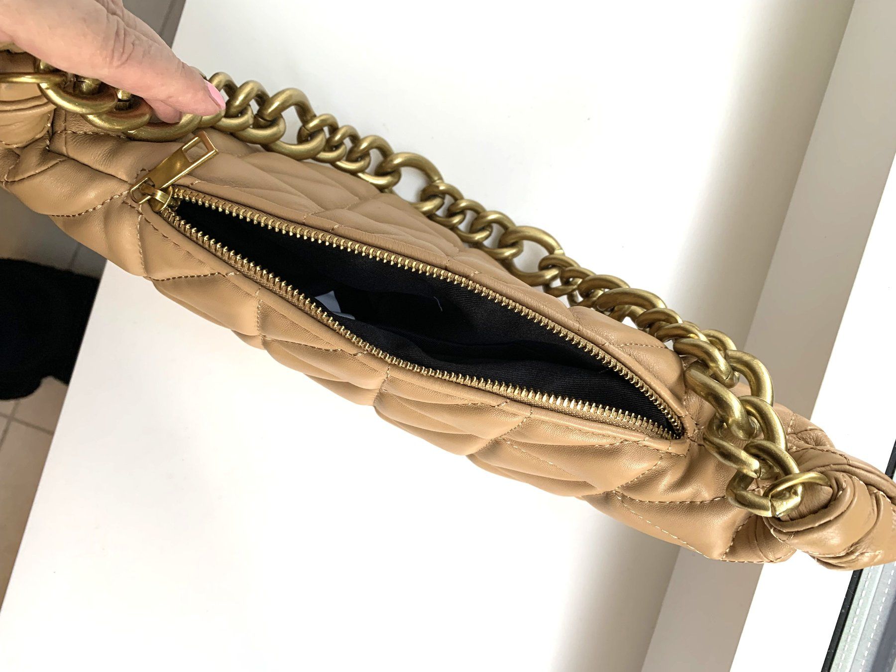 Zara Borse da donna: ZARA-LEDER-HANDTASCHE IN CAMEL – Usato da Starrkirch-Wil venduto da Evelyne222 8