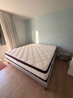 Bett 200 × 200 cm mit Boxspring-Matratze