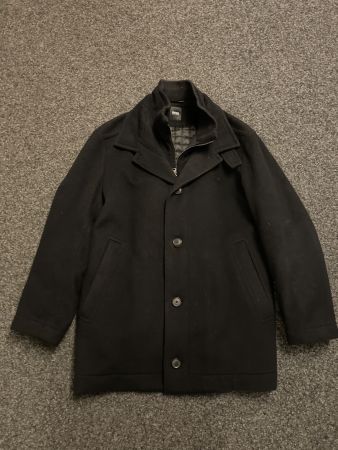 Hugo Boss Wintermantel, Grösse 50, Wolle