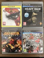 PlayStation3 / 4 Spiele: God of War, Heavy Rain, Duke Nukem…