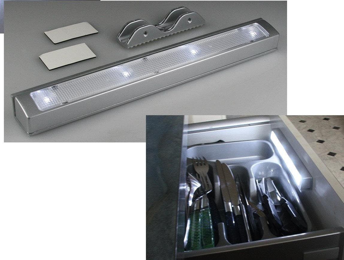 Lampen: LED Leuchte mit Vibrationssensor Batteriebetrieb 4W – Neu und originalverpackt aus St. Gallen von schnaeppchen-preise 2